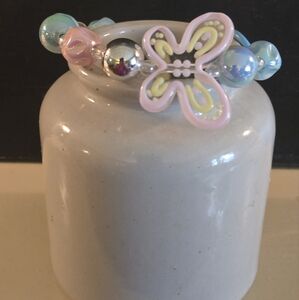 Butterfly Beaded Multifunctional Keychain